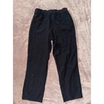Lululemon Women's Keep Moving Lounge Drawstring Black Cropped pants Size 4 Photo 3