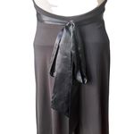 BCBGMAXAZRIA Black Halter Dress with Silk Tie Ribbon, Sz XS Photo 10