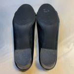 Jones New York  black formal dress shoes size 8M with gold buckle Photo 6