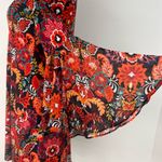 MSK Floral Bell Sleeve Dress L Size L Photo 4