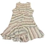 Reiss Andrina Spot Ruffle Mini Dress Fit N Flare Polka Dot Sleeveless Sz 10 NWT Photo 0