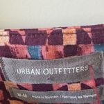 Urban Outfitters  sz M Womens Multicolor Geo Print Bodycon Babydoll Mini Dress Photo 7