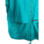 Eddie Bauer  Teal 90s Vented Long Sleeve Windbreaker L Photo 5