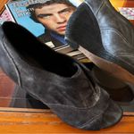 joe's jeans  Cristy Vintage Oil Rubbed Wedge Booties sz 8 Photo 4