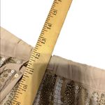 Free minds beige gold sparkly shorts size 2 Photo 6