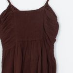 American Eagle American‎ Eagle Smocked Romper Brown Womens Size XS NWT Photo 7