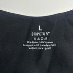 Empetua Scoop Neck Shaper Adjustable Strap Compression Cami Black L Large New Photo 5