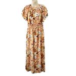 MELLODAY Women's Floral Print Wide Leg Jumpsuit - Size Small NWOT Photo 1
