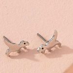 Dinosaur earrings Photo 2