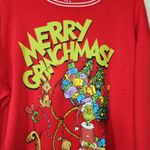 The Grinch Merry Christmas women XL sweatshirt Red Photo 4