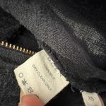 DÔEN Serre Zip Front Utility Silk Jumpsuit Black size XS Photo 6