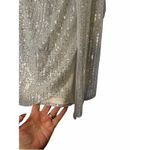 Laundry by Shelli Segal  White Sequined Dress - Size S Photo 8