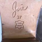 Joie  Lucy Gray Suede Leather Embellished Flat Stud Women Ankle Boots Size 7 (37) Photo 11