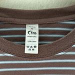 Zyia  Dust Stripe Crewneck Sweatshirt Size Medium Photo 3