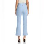 Derek Lam  IO CROSBY ROBERTSON CROP FLARE TROUSER, Size 4 , Color Powder Blue NWT Photo 1