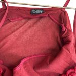 Cosabella L Semi Sheer Lingerie Slip Dress Wine Red Lace Trim Italian Sleepwear Photo 5