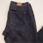 American Rag Curvy Juniors Dark Blue Denim Jeans Mid Rise Skinny Leg Size 5R Photo 4