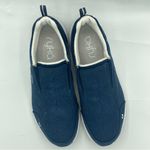 Ryka NEW  Blue canvas  Slip On Shoes Promenade hiker walking SZ 10 blue stitching Photo 2