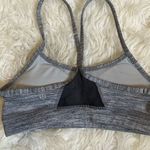 Lululemon Flow Y Bra Yellow Gingham 4 Gray Photo 7