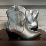 London Rag Wales Metallic Western Boots in size 6. New without box Silver Photo 6