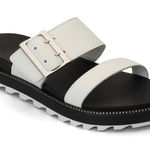 Sorel Roaming Buckle Slide Sandal White 8.5 Photo 0