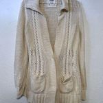 Old Navy  Cotton Chunky Knit  Cardigan Sweater SZ L Photo 0