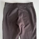 Max Studio skinny stretch pants w/ side ankle zippers. Color brown size small Photo 5