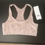 Alo Yoga Alo Velour Glimmer Scoop Neck Bra Photo 8