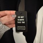 EXPRESS  NWT black ribbed sweater dress off shoulder size M Photo 3