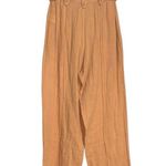 Joie NWT  Marin Peach Bloom Cropped High Rise Gauzy Orange Belted Pants 00 Photo 3