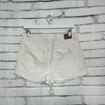 American Eagle Y2K  90s Boyfriend Denim Shorts Distressed White Women’s 6 Summer Photo 7