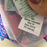 Lilly Pulitzer  Vero Tunic Caught In The Coral Bright Colorful‎ Top Shirt Size S Photo 5