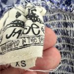 Jaase  Salsa Blue Floral Print Smocked Tiered Maxi Dress Sz XS sundress sun dress Photo 2