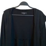 Karen Kane π€ Long, Long-Sleeve Tiered Jersey Knit Hooded Open Cardigan, Plus 3X Photo 2