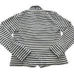 J.Crew Blazer Womens XS Navy White Stripe Maritime Knit Jacket Preppy Nautical Photo 3