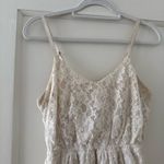 Lush Clothing Lush women’s Cream Lace mini Dress Cottagecore boho size small Photo 1