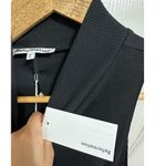 Reformation Sai Mixed Media Mock Neck Organic Cotton Dress size Small NEW $218 Photo 3