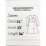 Eileen Fisher Graphite Organic Linen Pinstripe Tunic Dress Women's Est. Large Photo 9