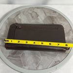 Villager Liz Claiborne Brown Leather Wallet Organizer Checkbook Holder Vintage Photo 4