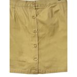 Allyson Whitmore Skort Womens Size 12P Tan Twill Button Up Zip Shorts Golf Casua Photo 3