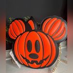 Skinnydip Mickey Mouse Pumpkin Crossbody Bag NWT – Halloween Edition Black Photo 1