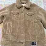 UGG  Frankie Trucker Sherpa Jacket Photo 0