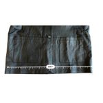 Atlantic Beach Long Collared Black Leather Trench Coat 1X NWT Streetwear Edgy Photo 4