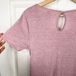 Alternative Women's Pink Tie Waist Jumpsuit Size M Casual Short Sleeve Photo 6