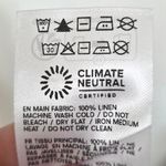 Reformation Olina Linen Remy Check Gingham Cropped Pants Size Small Photo 8