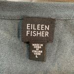 Eileen Fisher Eileen‎ Fisher Long Sleeve Knit Top Italian Yarn Crew Neck Casual Large Photo 2