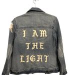 Spiritual Gangster Jacket XS Denim Jacket “I am the Light” Photo 1