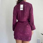 ZARA New With Tags Floral Bohemian Long Sleeve Dress Photo 1