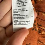 Madewell Smocked Pull On Orange Floral Tiered Mini Skirt G47 Photo 8