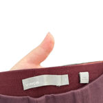 Vince Stitch Front Seam Leggings In Black Cherry Maroon Size XS Photo 9